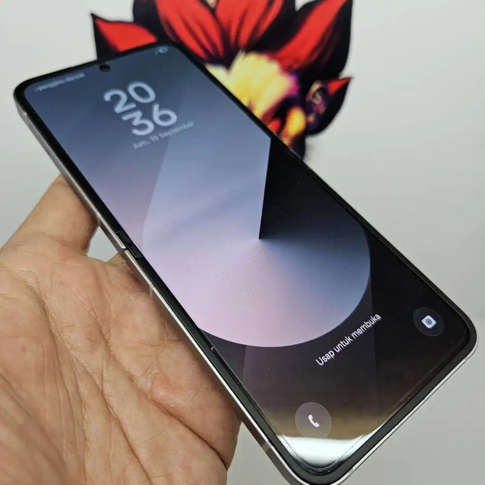 SUPER MULUS 99% Samsung Z Flip 6 Silver 256/512 SEIN Fullset