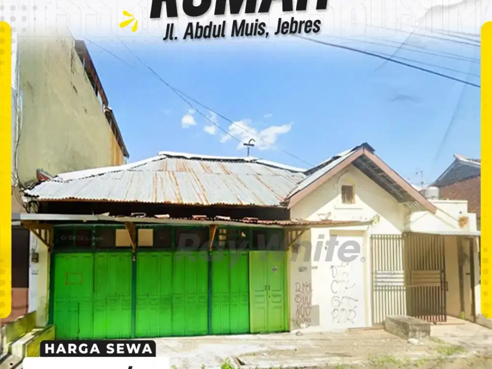 Disewakan Rumah Di Jebres Solo Cocok Untuk Resto