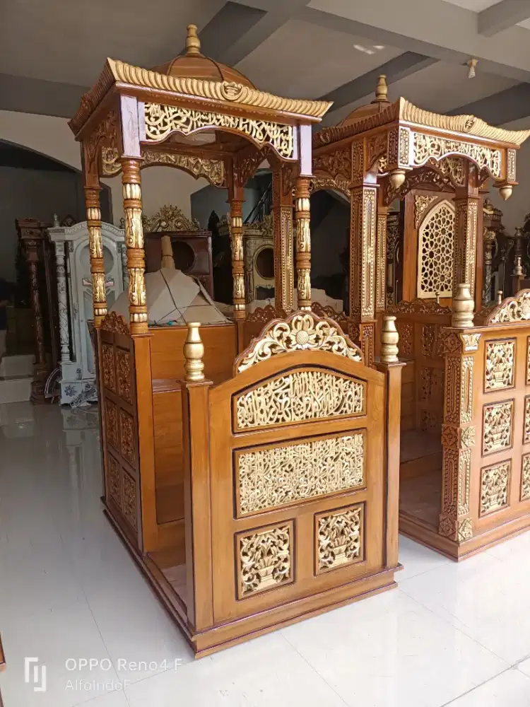 Mimbar masjid kubah 39