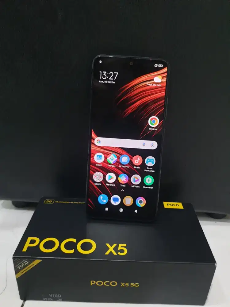 Poco X5 5G 6/128 mulus lengkap