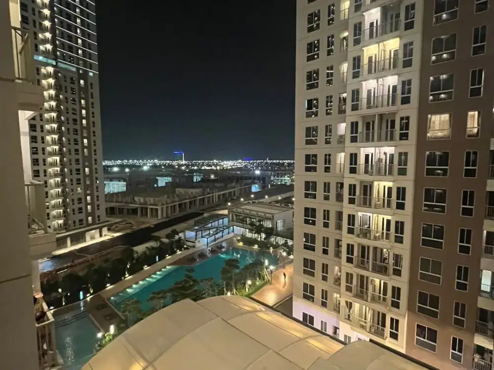 Dijual Apartment 2BR 36m2 Tokyo Riverside PIK 2 View Pool Lowzone