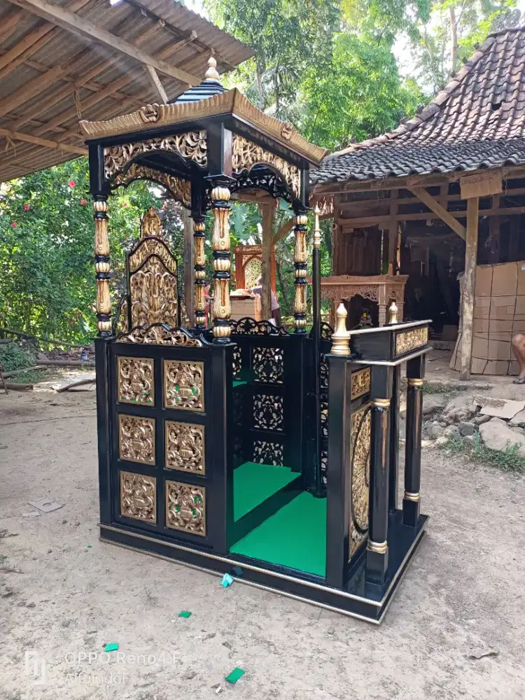 Mimbar masjid kubah 54