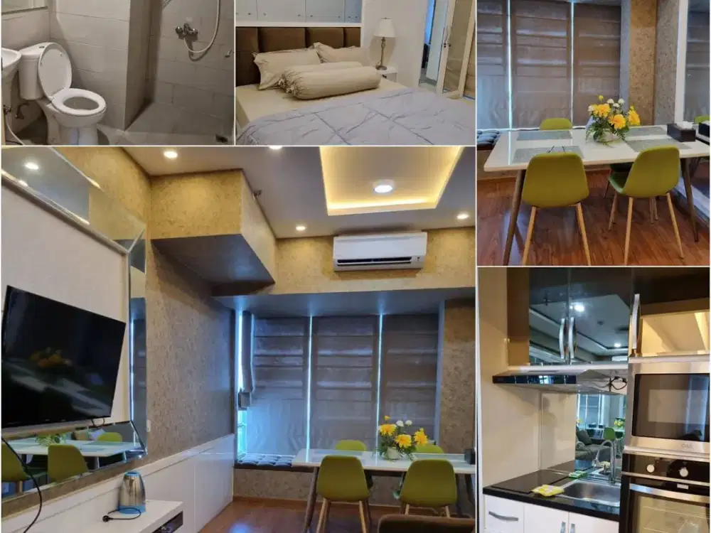 Murah Apartemen Anderson Pakuwon 2BR jadi 1BR Siap Huni Furnish