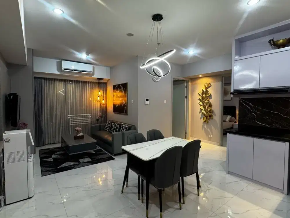 Disewakan Apartemen La Viz Mansion Pakuwon 2BR Siap Huni Furnish Mewah