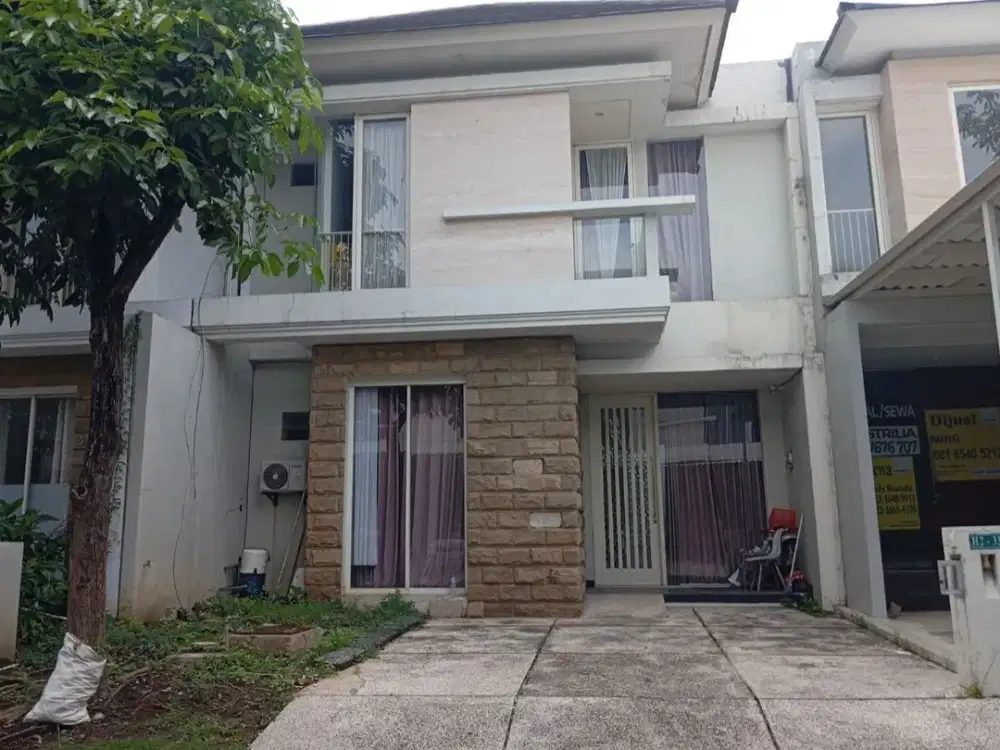 Termurah Rumah 2 Lantai Siap Huni di Cluster Du Lyon Wisata Bukit Mas