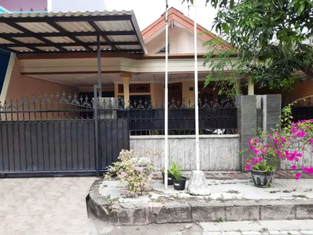 Murah Rumah 1 Lantai Lebar 10 di Pondok Rosan Wiyung, Surabaya Barat