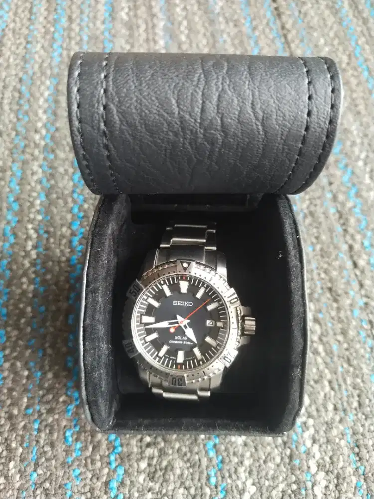 TERJUAL...Seiko PROSPPEK V157-0As0 solar Diver 200M