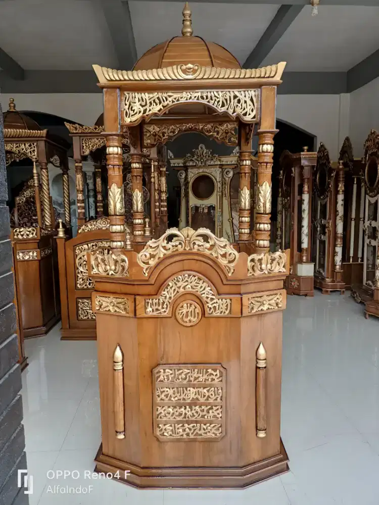 Mimbar masjid kubah 66