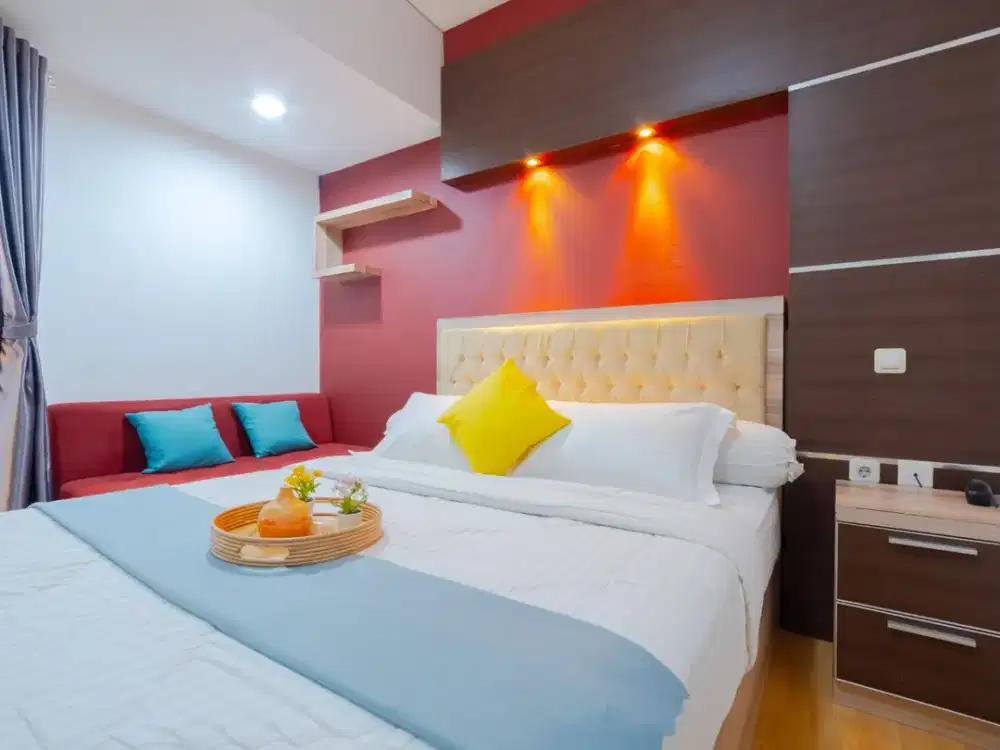 Sewa Apartemen Tamansari Sudirman Tipe Studio Full Furnished Jakarta Selatan - City View