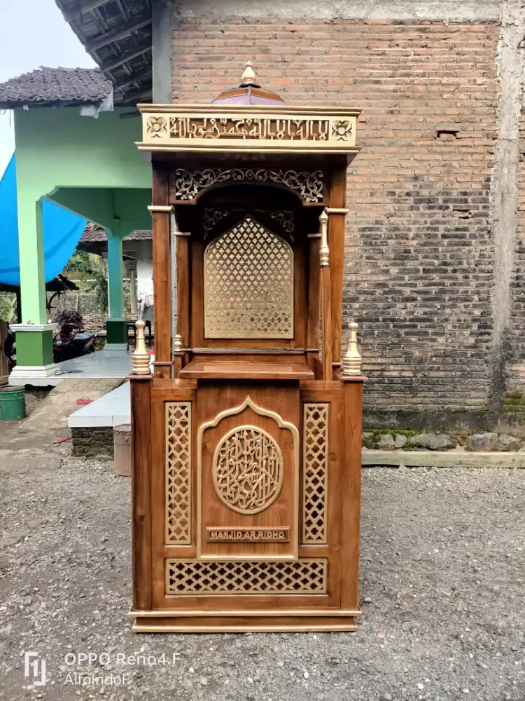 Mimbar masjid kubah 71