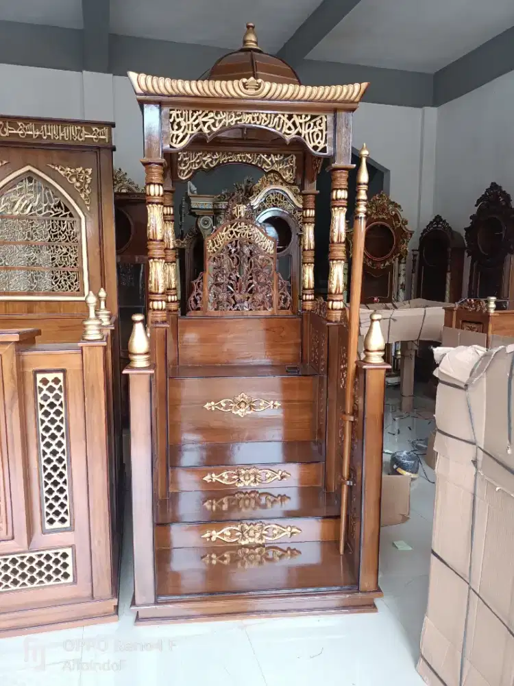 Mimbar masjid kubah 78
