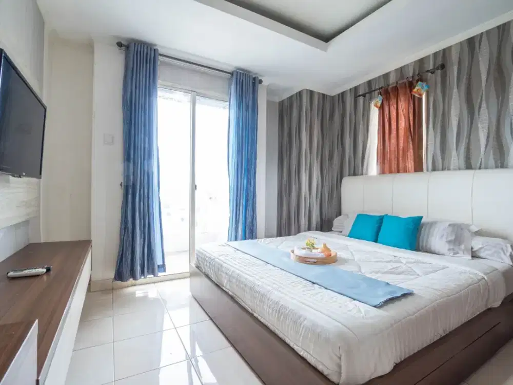 Disewakan Apartemen 1BR The Boulevard Full Furnished - Strategis Jakarta Pusat, Dekat Monas, Thamrin, Gatsu, Sarinah, Tanah Abang