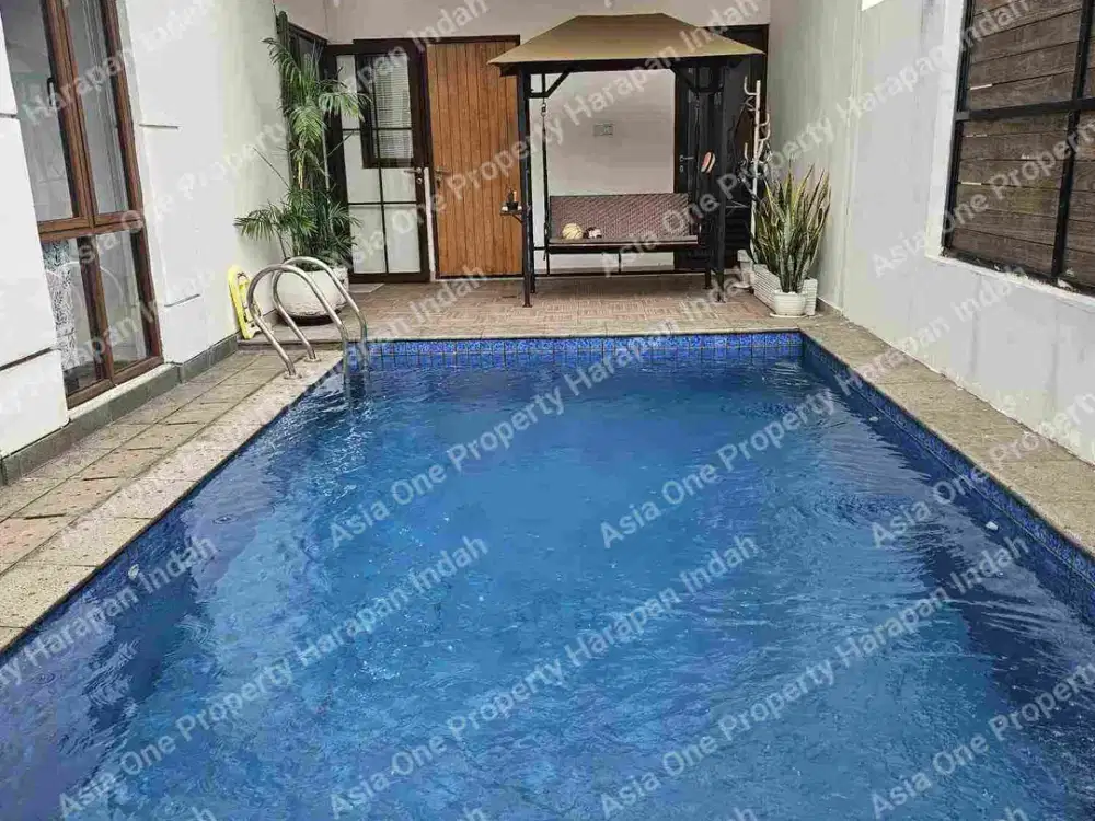 Jual Rumah Hoek Privat Kolam Renang Di Metland Cakung Jakarta Timur