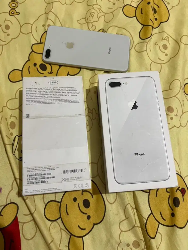 Iphone 8 plus 64 regist box ori
