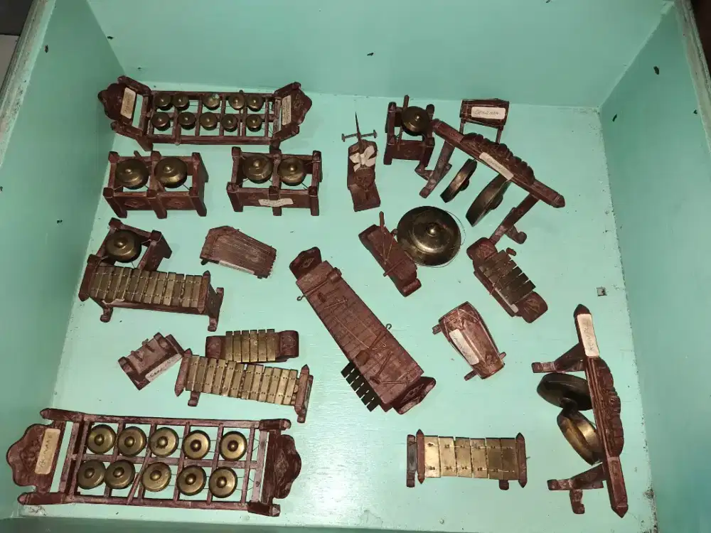 Miniatur Alar Musik Jawa Original Full Set
