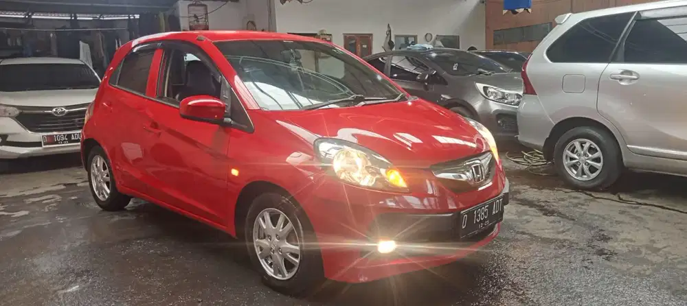Dp 3 Juta Honda Brio E Satya 1.2 Manual 2015 Merah Mulus