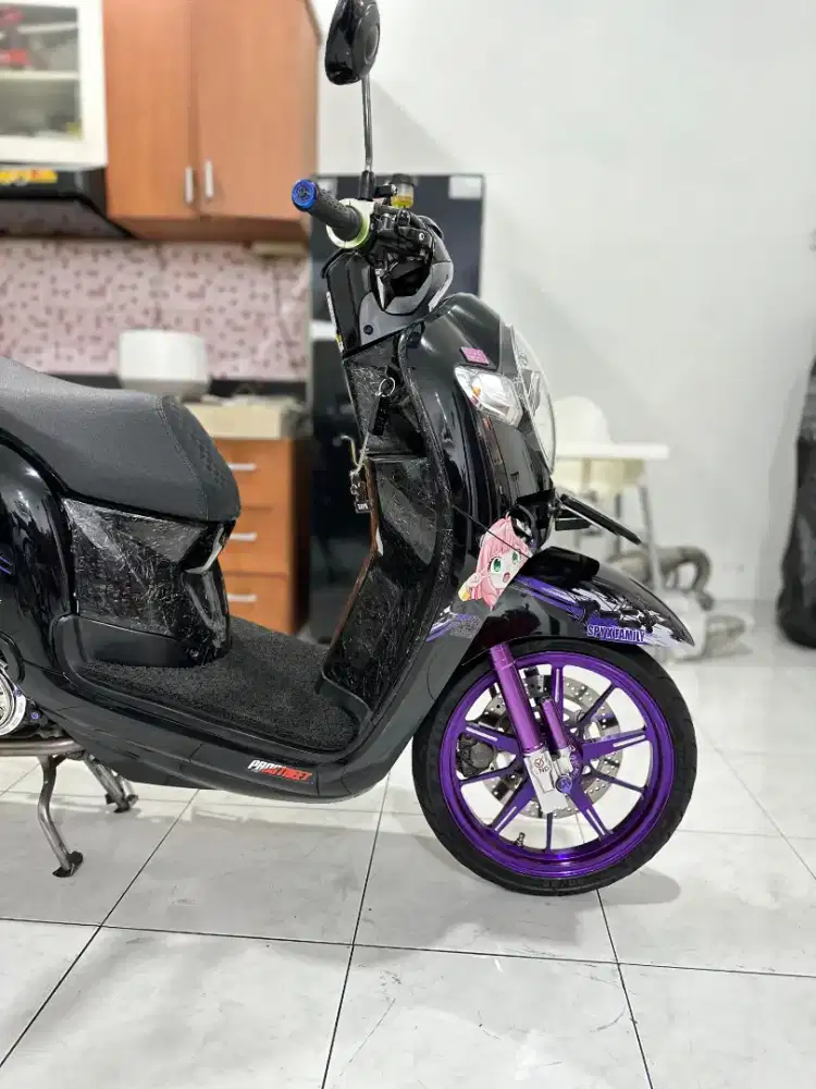 Honda Scoopy Donut 2017 Ganteng Full Modif hedon
