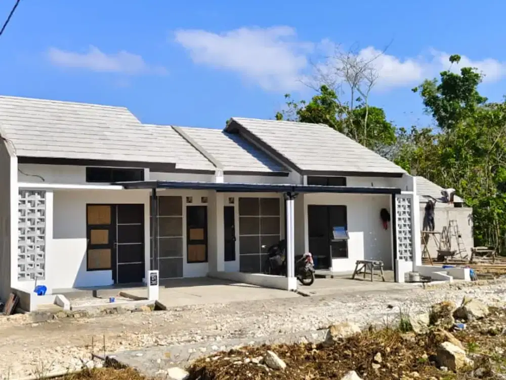 Kamu Nggak Salah Dengar – Rumah yang cantik ini angsurannya Sejuta-an di Pusat Wonosari!