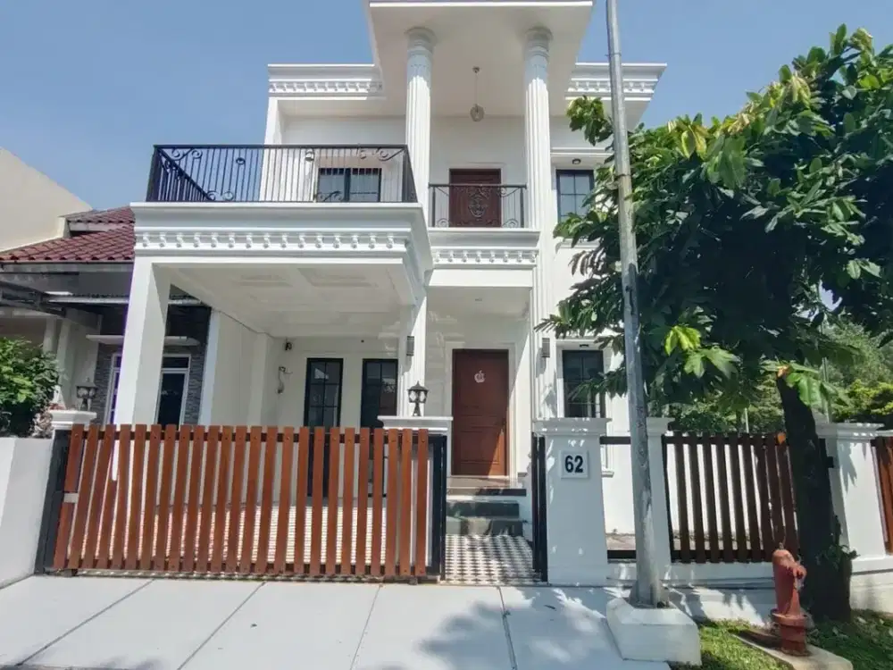 Dijual Rumah Posisi Hook Depan Taman Di Cluster Terdepan Sentul City Bogor