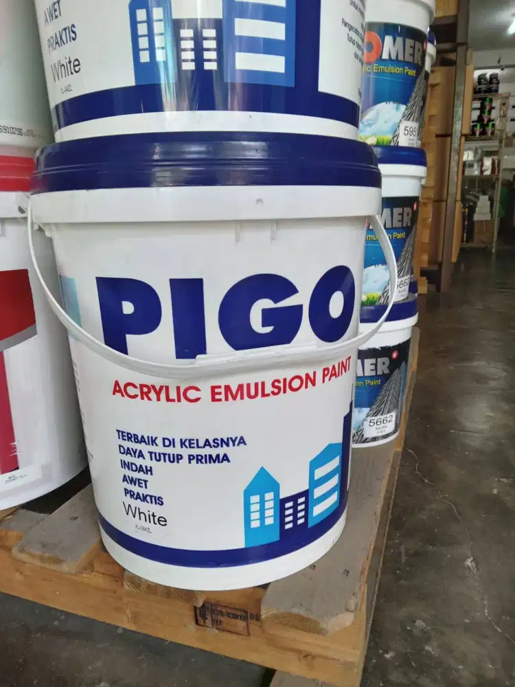 Cat Tembok Pigo ukuran 20kg