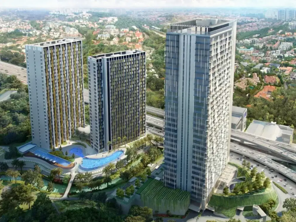 Apartemen Izzara, 3BR, 199sqm, Furnished, Tower South