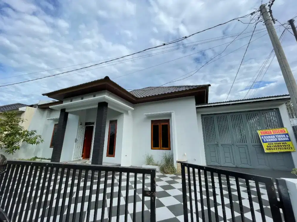 Disewakan rumah untuk keluarga (Langsung Pemilik)
