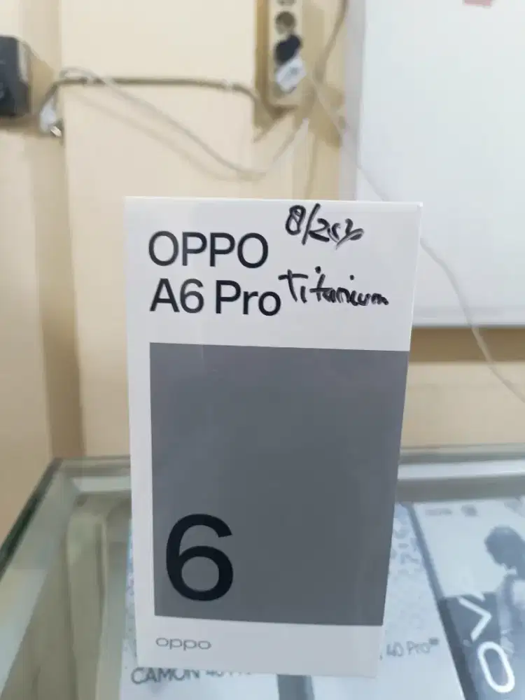 NEW Oppo A6 pro 4g 8/256 garansi resmi