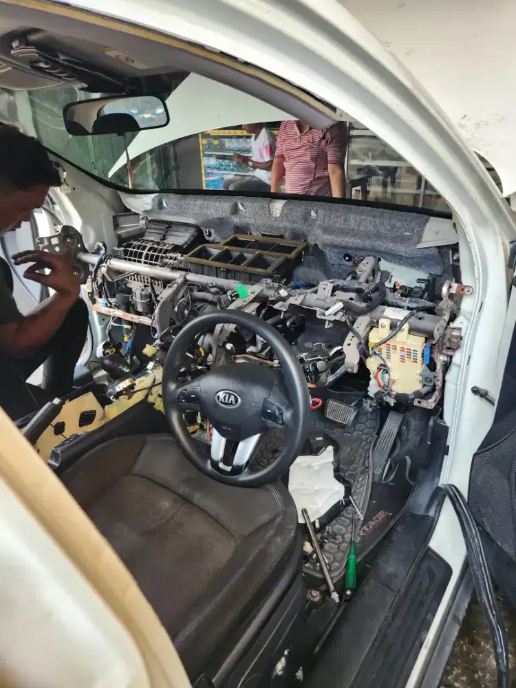 Kompresor dan evaporator bekas kia sportage gen 3 thn 2013