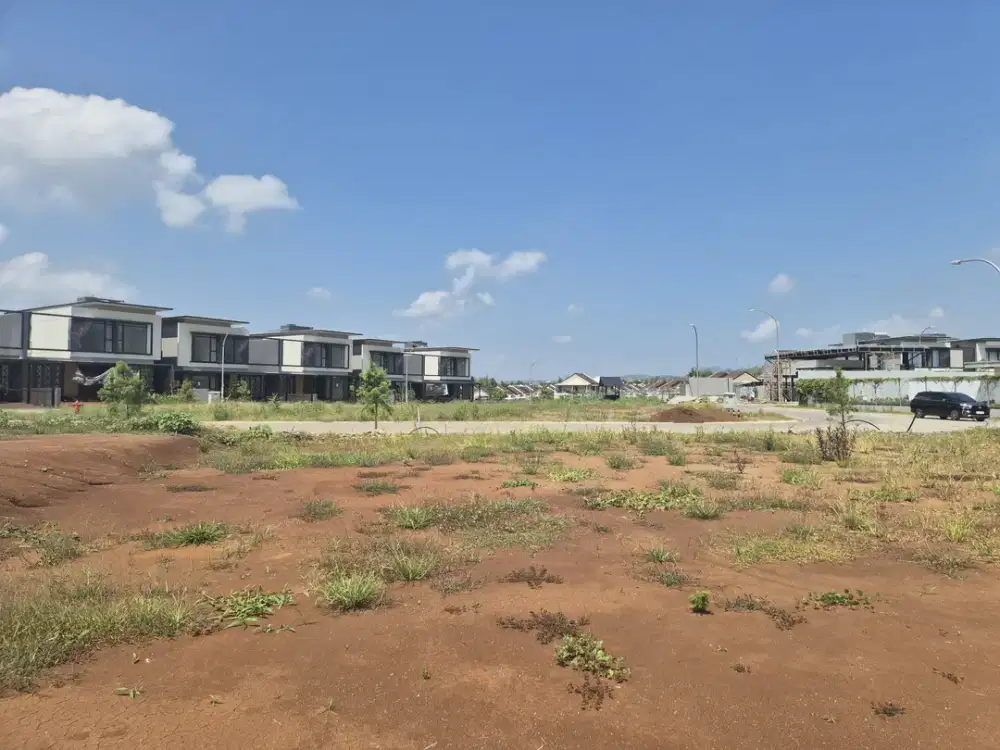 Ideal Untuk Bangunan, Kavling Datar Dengan View Exclusive Di Tatar Beken Kota Baru Parahyangan, Bandung