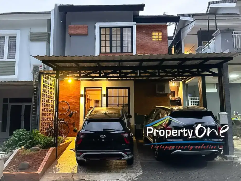 Dijual Rumah Semi Furnish Dalam Cluster Neo Catalonia Nusaloka BSD