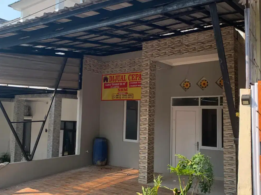Rumah Bagus 3 KT 2 KM Dekat Pusat Pemerintahan Free Design Teristimewa