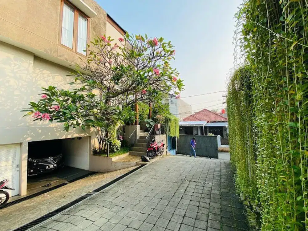 ZN27 Rumah Mewah Full Furnished Kemang Kebayoran Baru Jaksel