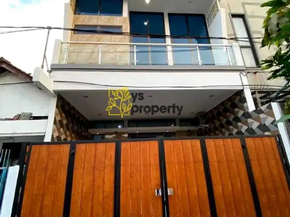 ZN29 Rumah Baru Cantik 3 Lantai Tebet Timur Jakarta Selatan
