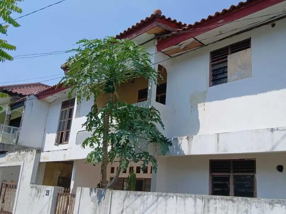 AC21 Rumah Lama Hitung Tanah 117 m2 Murah Rawamangun Jakarta Timur