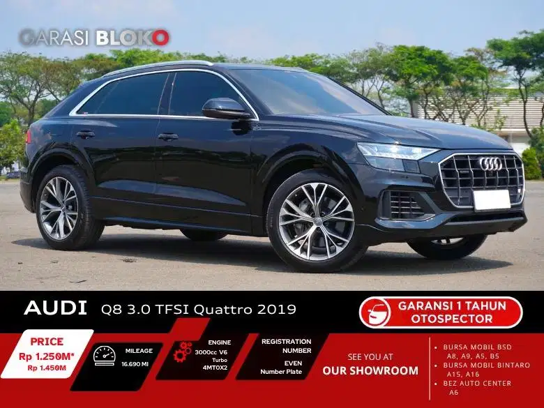 Audi Q8 3.0 TFSI Quattro AWD ATPM 2019