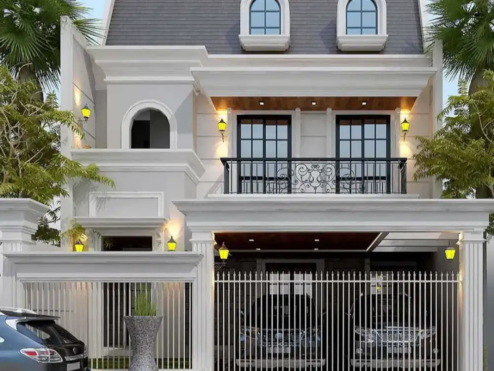 ND132 Rumah American Classic Akses 2 Mobil Tebet Jakarta Selatan