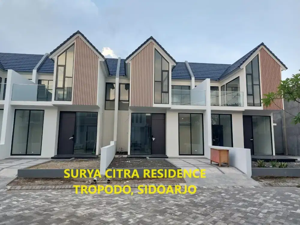 Rumah Tropodo Dekat Juanda di Perumahan Surya Citra Residence