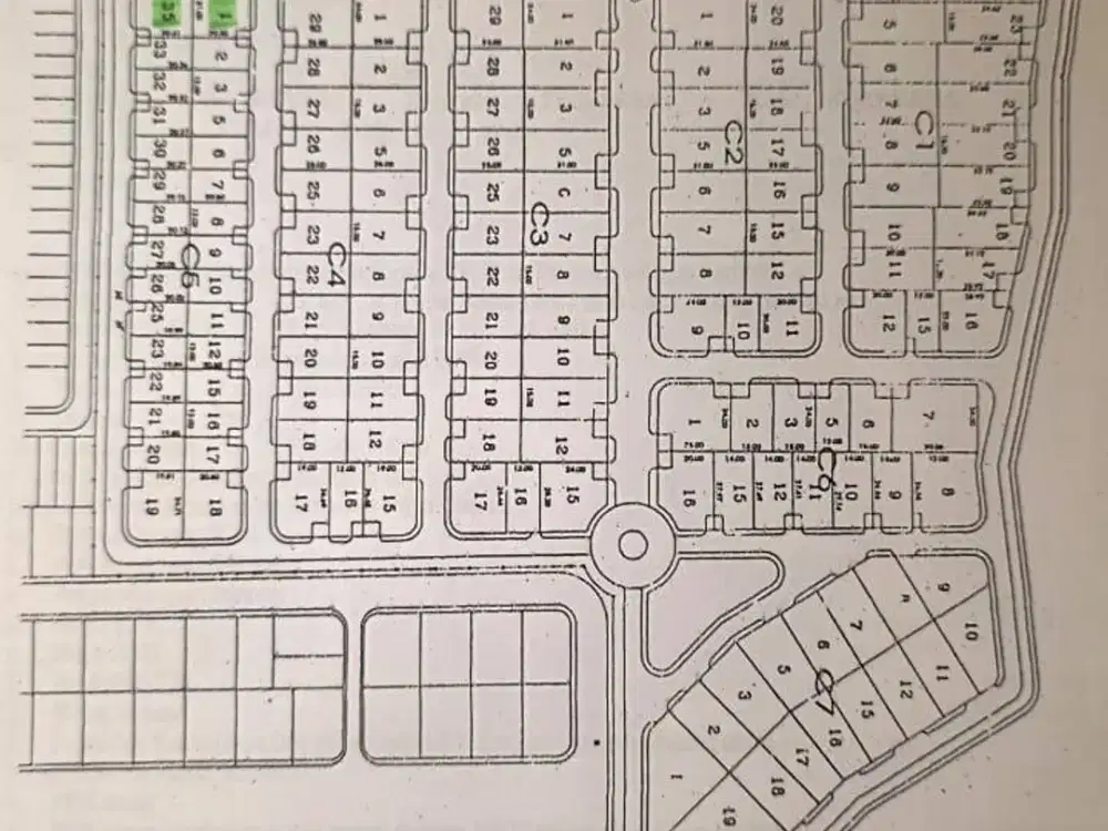 KAVLING LUAS Perumahan Dian Istama Cluster Park Avenue Hdp Utara Barat