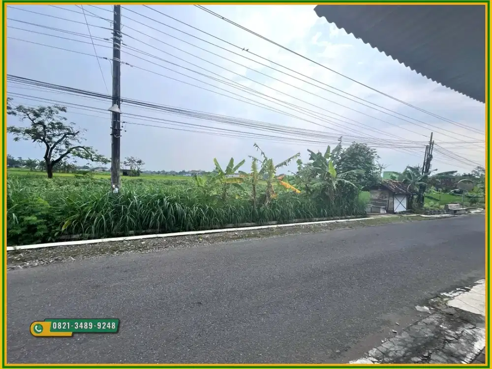 6 Menit Kampus UNRIYO Jogja, Tanah Mangku Aspal Kalasan