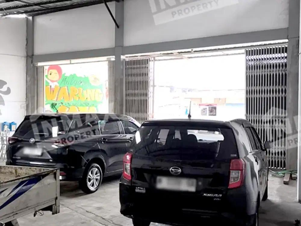 GUDANG SUKUN MALANG, LUAS 220 m2, NOL JALAN RAYA, UNTUK BERBAGAI ISAHA