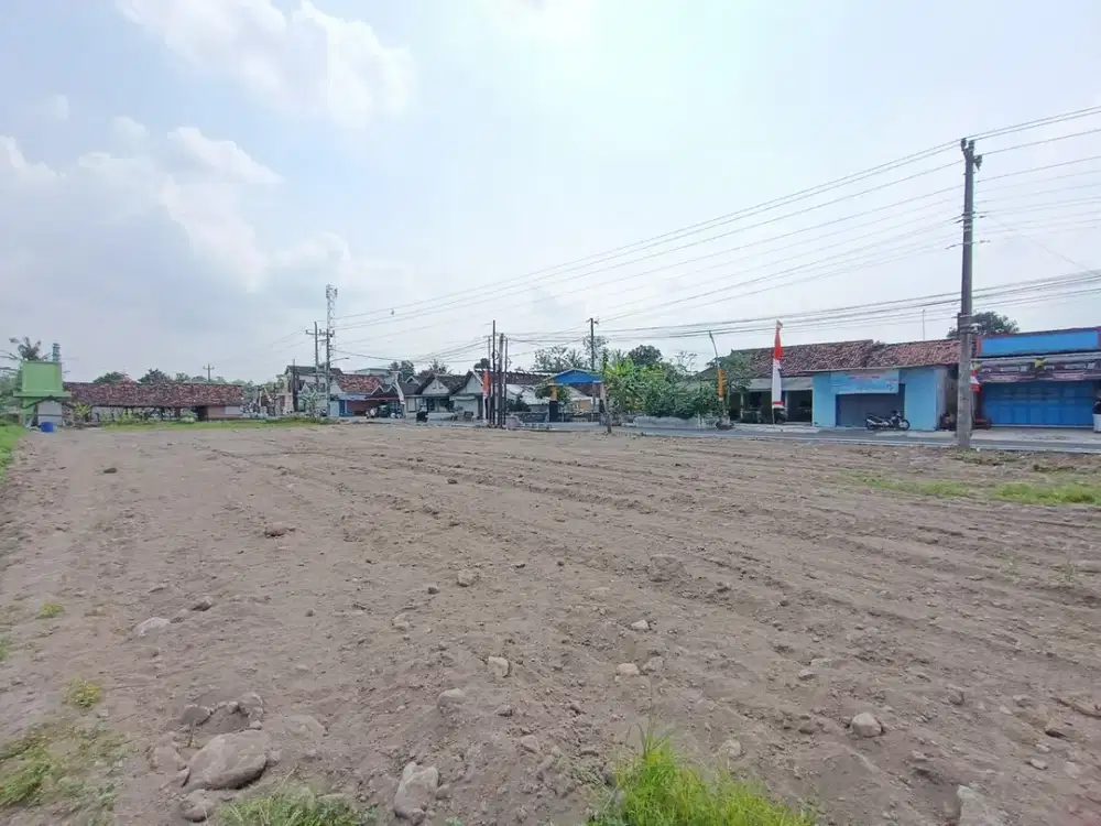 Dekat Exit Toll Purwomartani, Tanah Tepi Aspal Murah