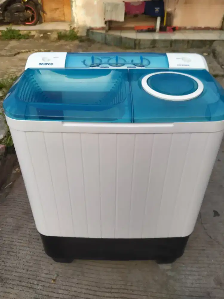 Mesin cuci denpoo 2 tabung mulus