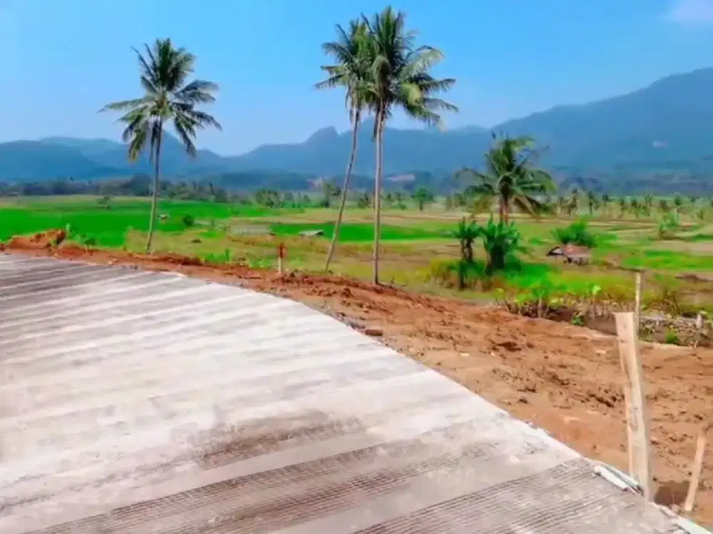 Dijual Tanah Murah Miliki Sekarang Juga View Indah Pinggir Jalan Raya