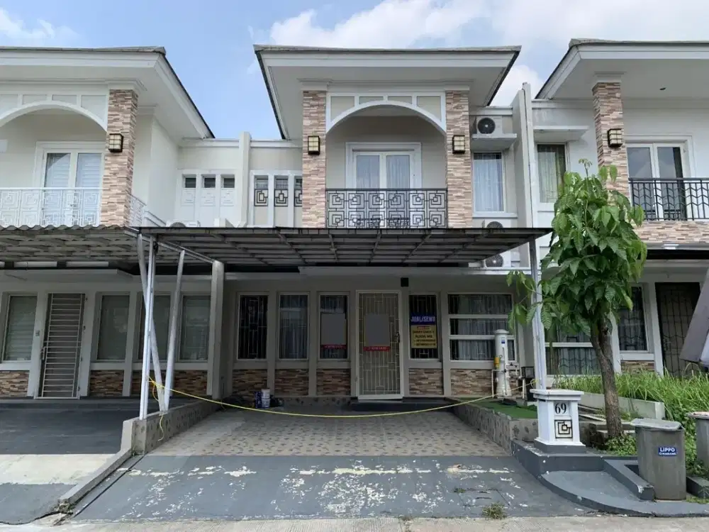 Jual Rumah Cluster Ambrosia Renovasi 2KT Full Furnish, Lippo Cikarang, Bekasi