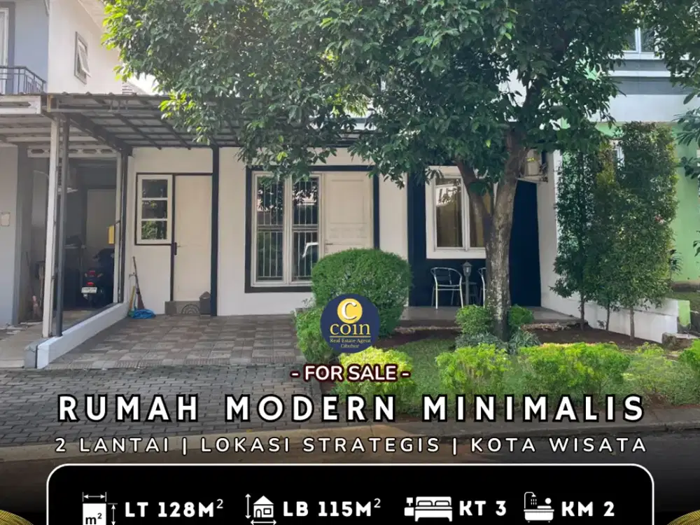 Dijual Rumah Murah Kota Wisata