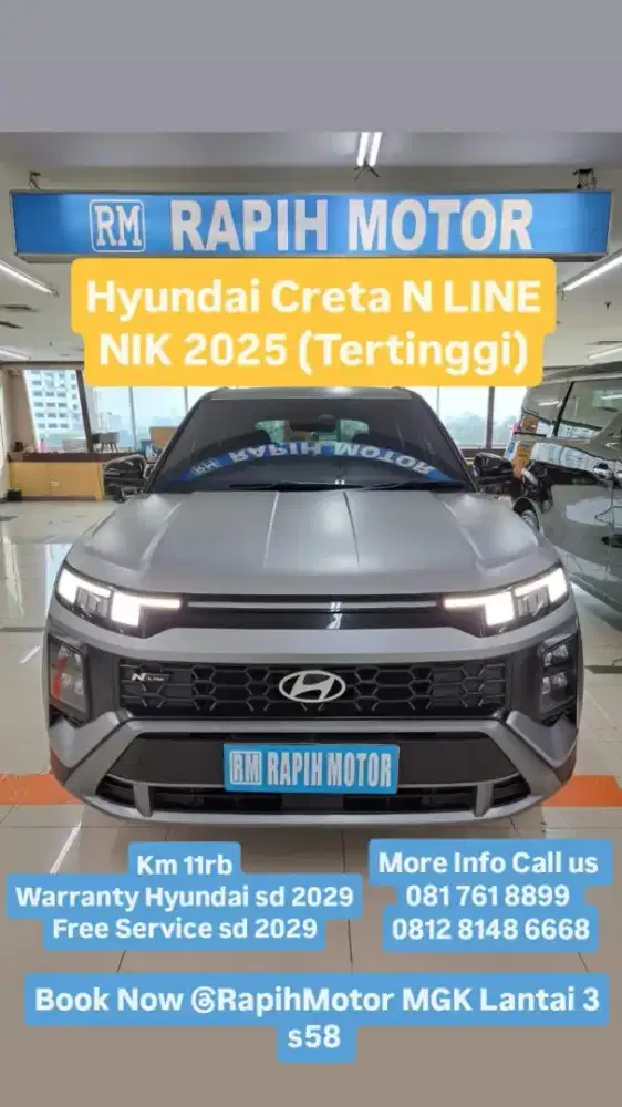 Hyundai Creta N Line 2025 mirip baru