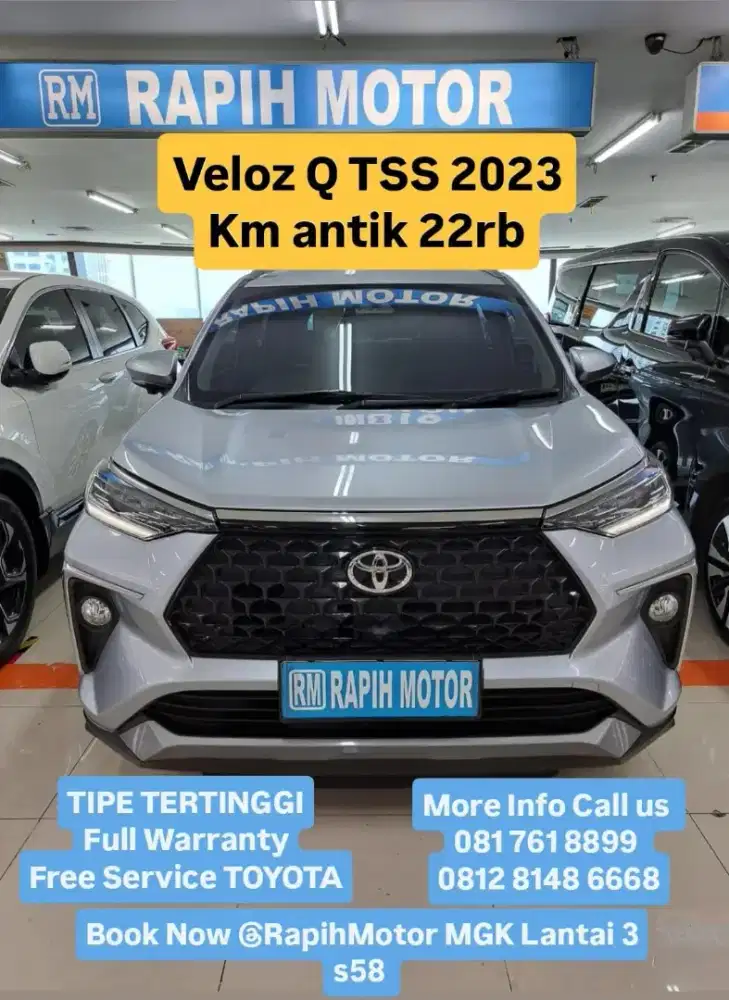 VELOZ Q TSS NIK 2023 Km 22rb Like New