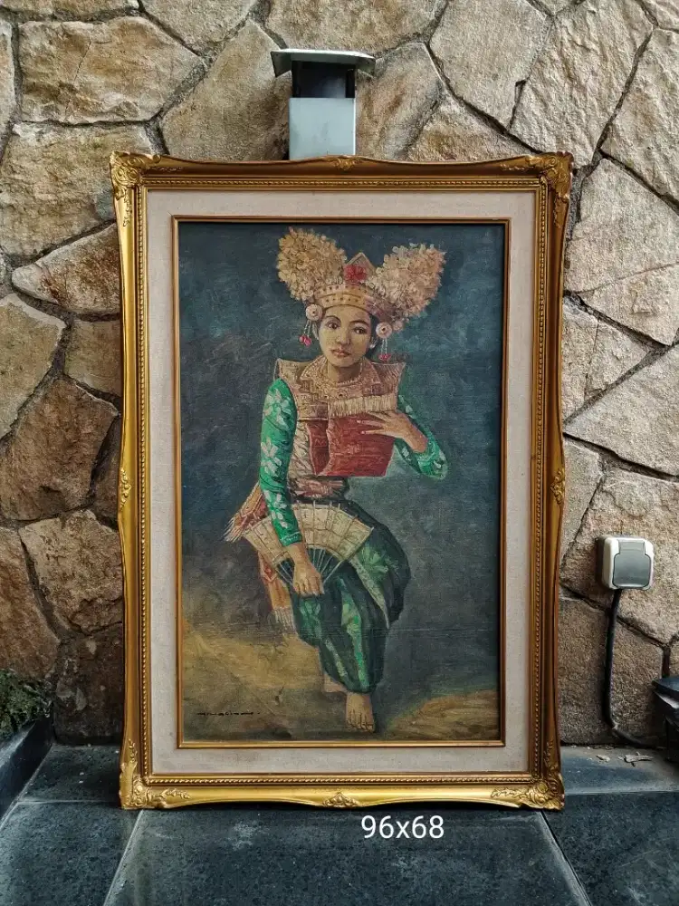 Lukisan Penari Tradisional Bali