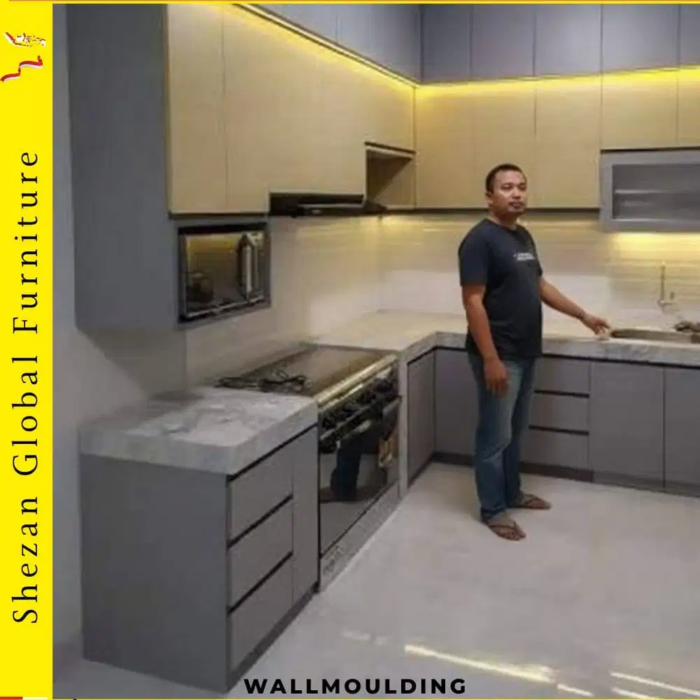 KITCHEN SET CUSTOM GRATIS DESAIN 3D HARGA TERMURAH SE JAWABARAT