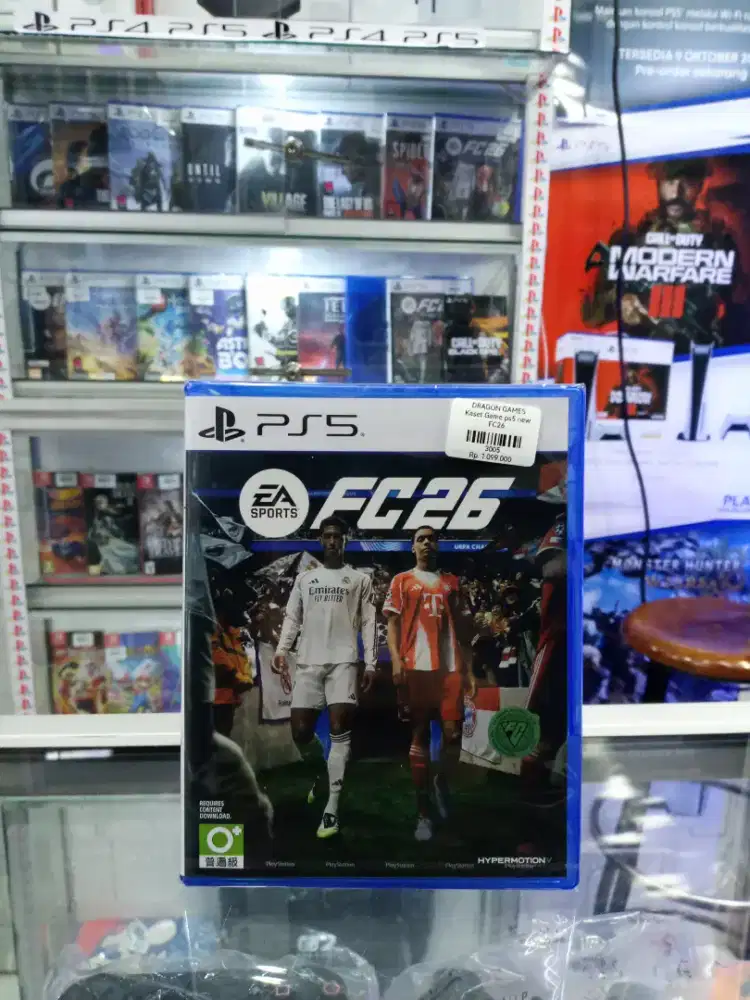 Kaset Games FC26 PS 5 Kondisi Baru